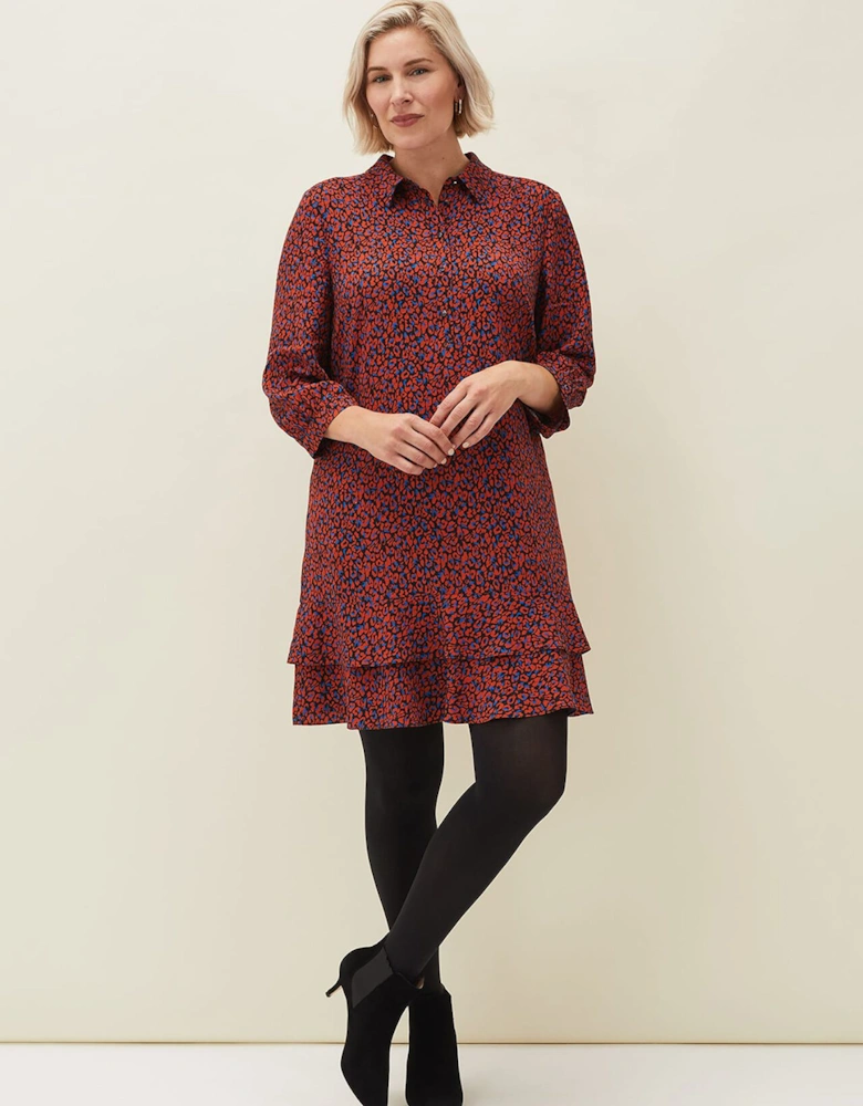 Penele Animal Print Dress