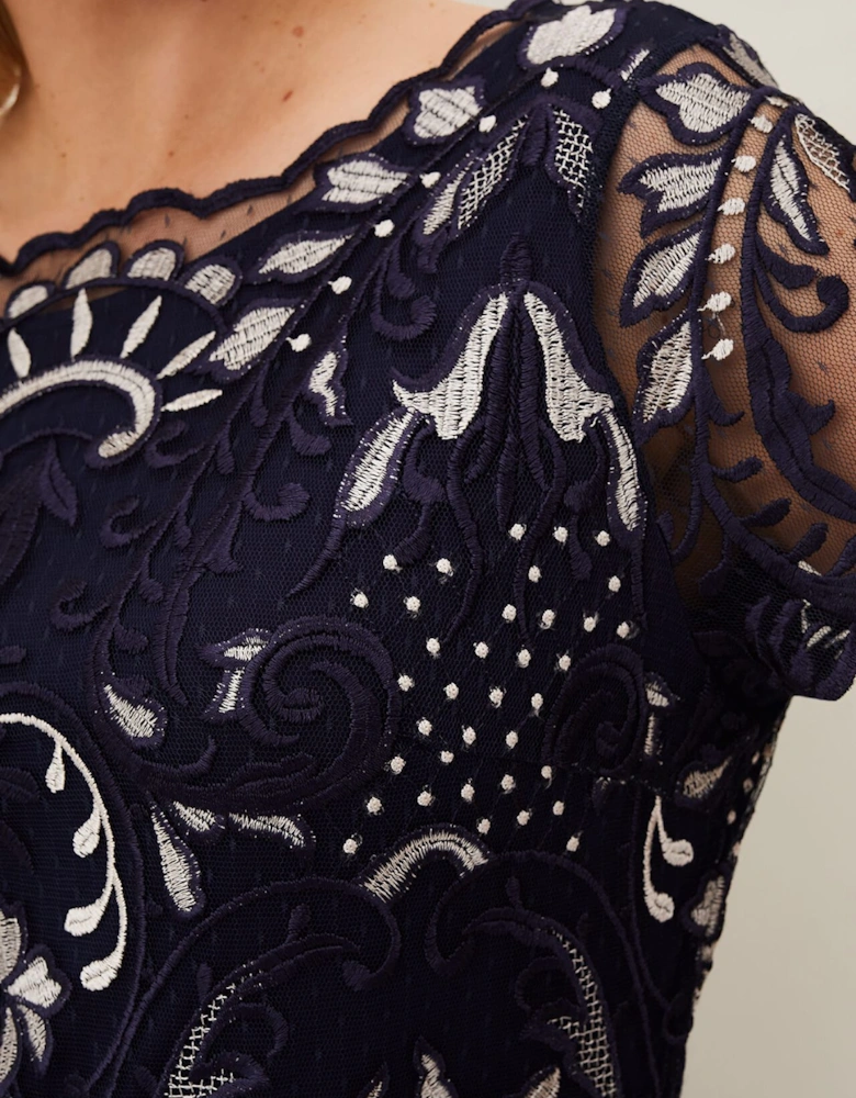 Lizzy Embroidered Dress