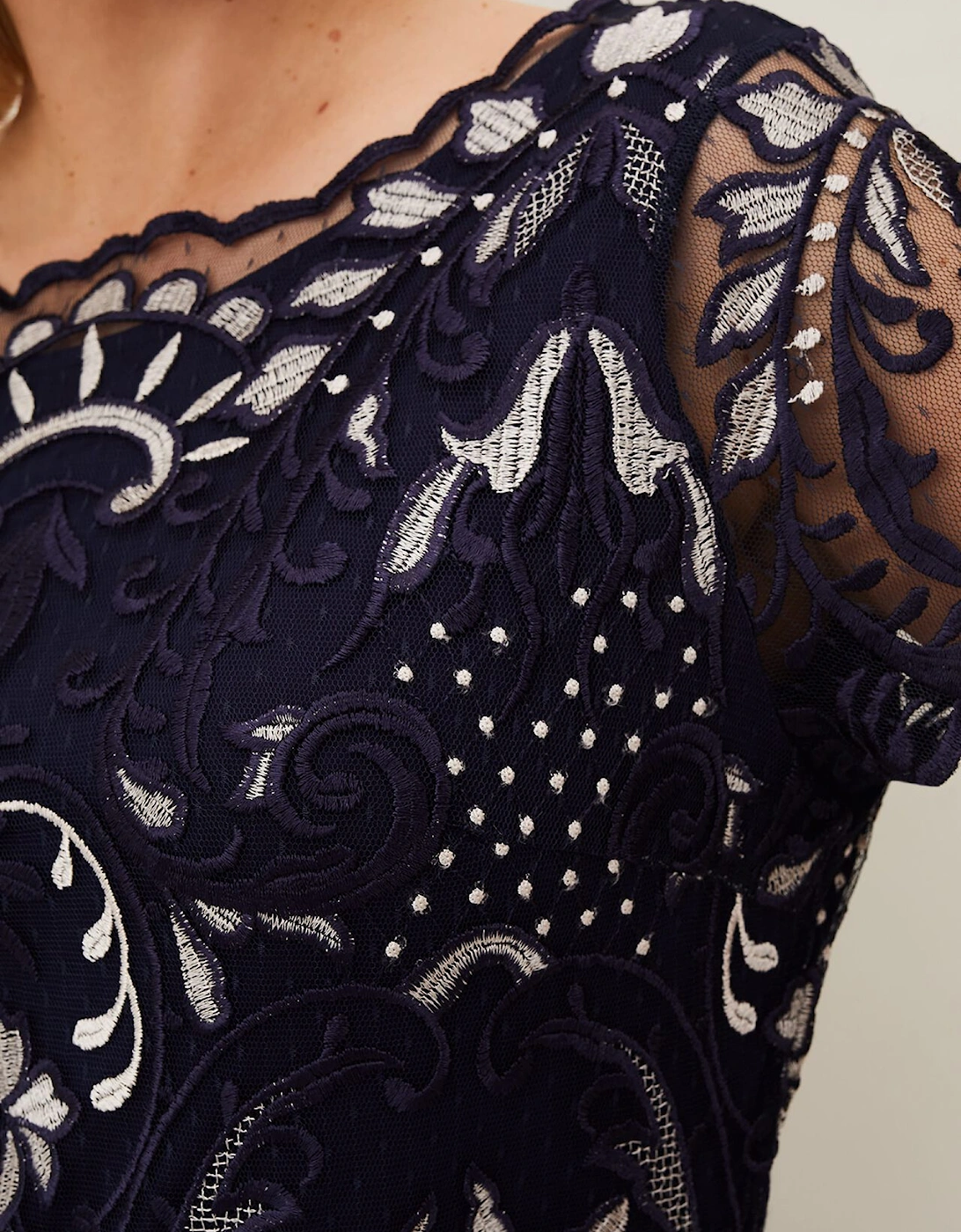 Lizzy Embroidered Dress
