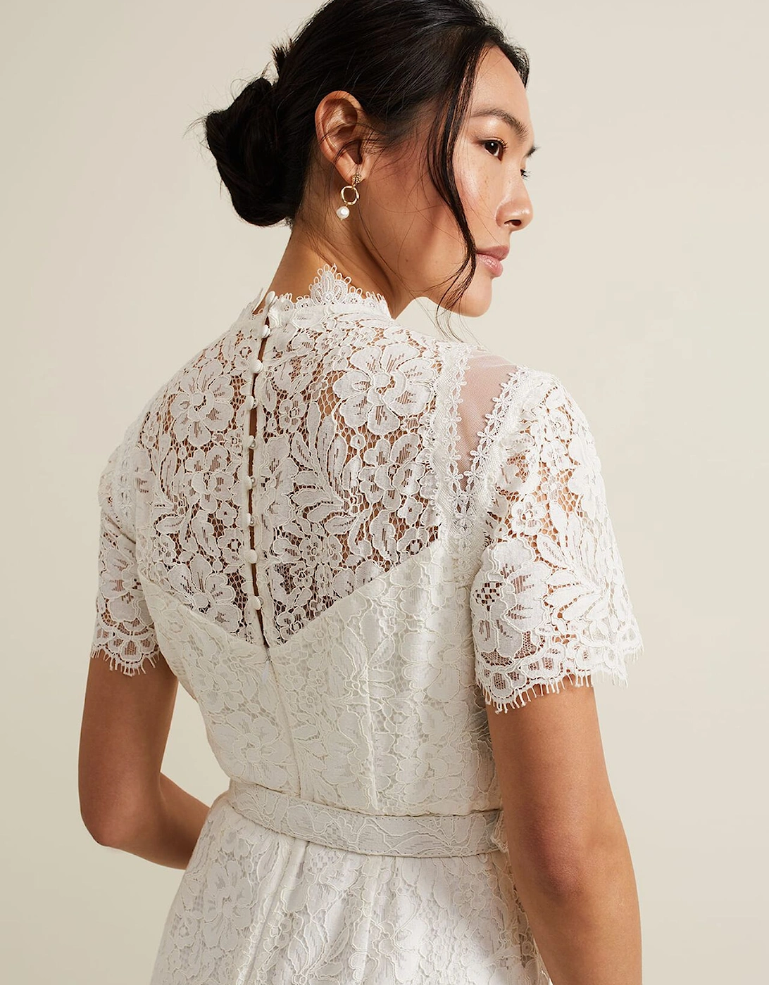 Amaliah Lace Bridal Jumpsuit