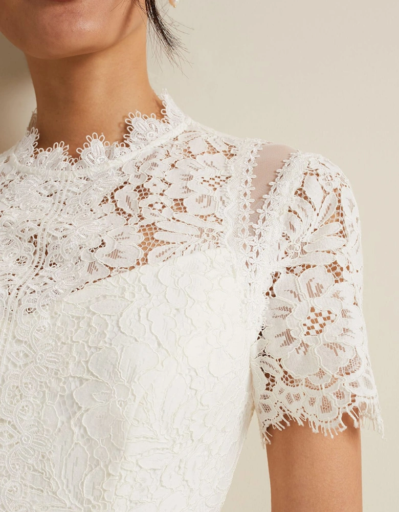 Amaliah Lace Bridal Jumpsuit