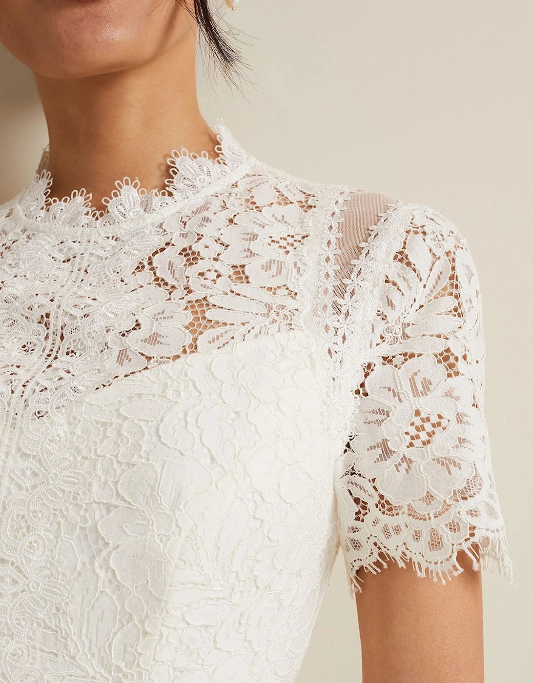 Amaliah Lace Bridal Jumpsuit