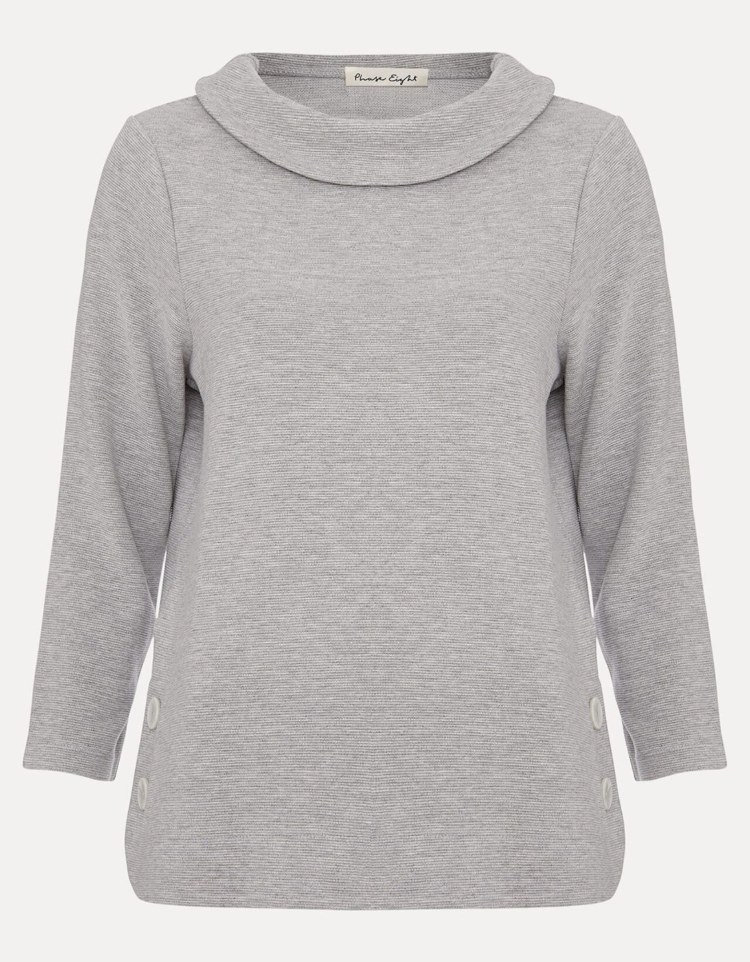 Remy Textured Cowl Neck Top