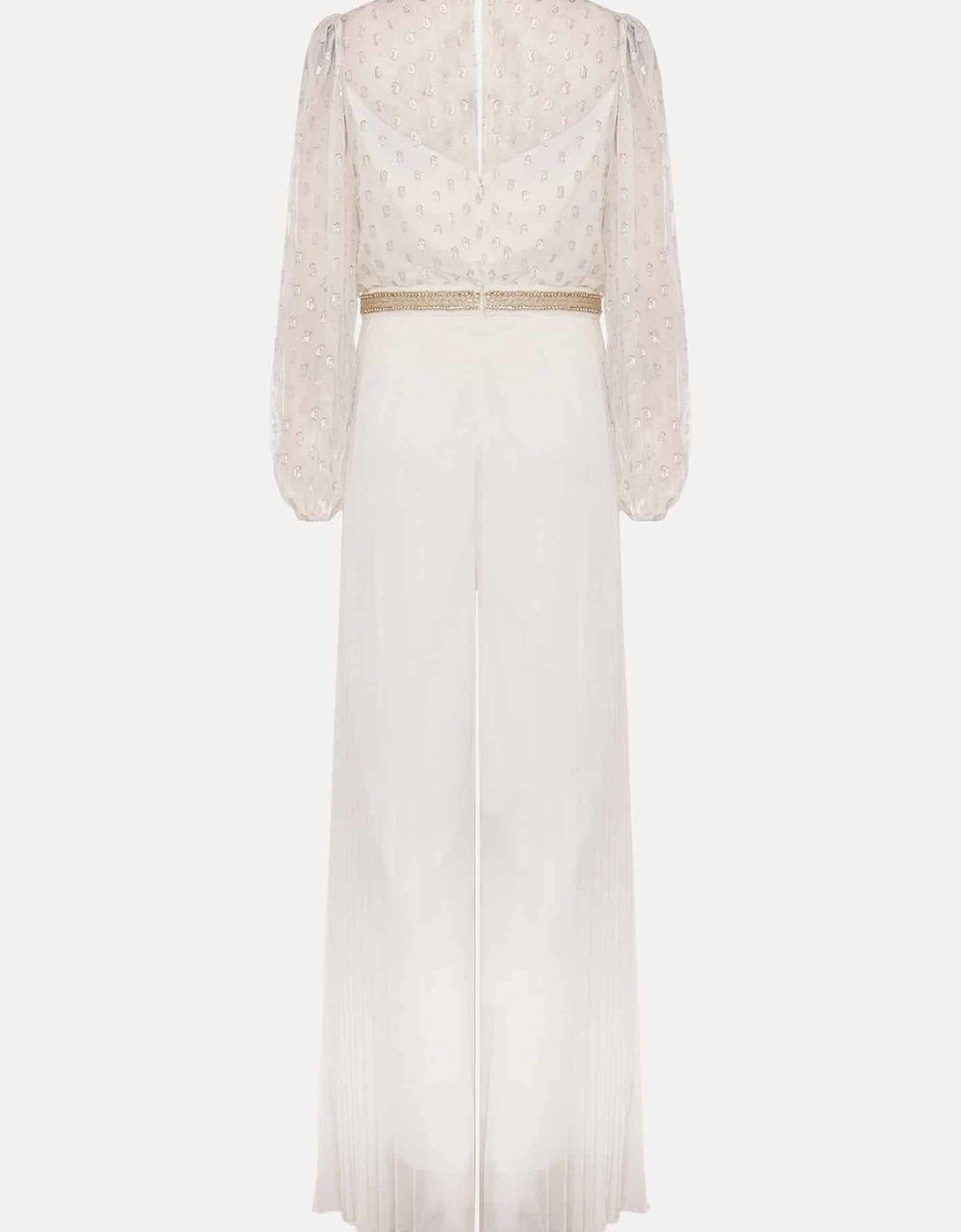 Larissa Pleated Bridal Jumpsuit