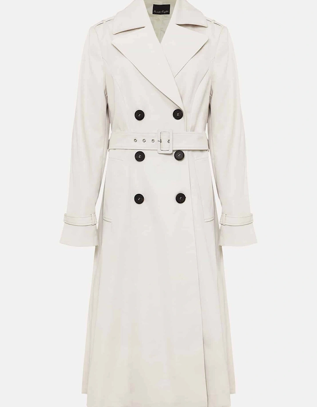 Eleanor Pleat Back Trench Coat