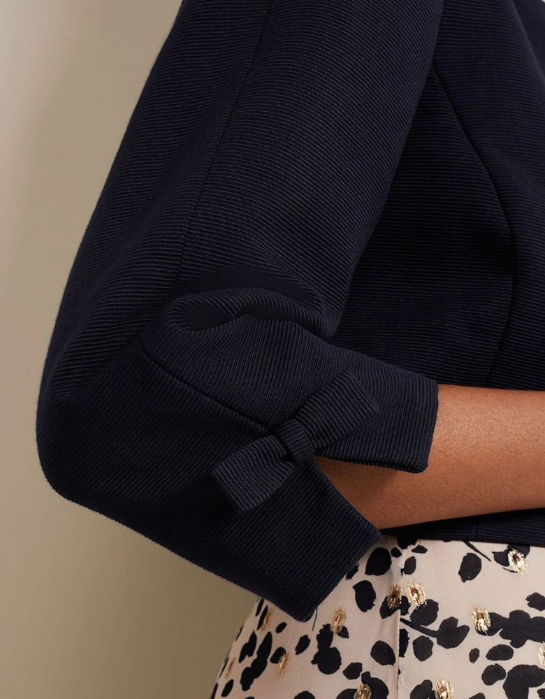 Petite Zoelle Bow Jacket