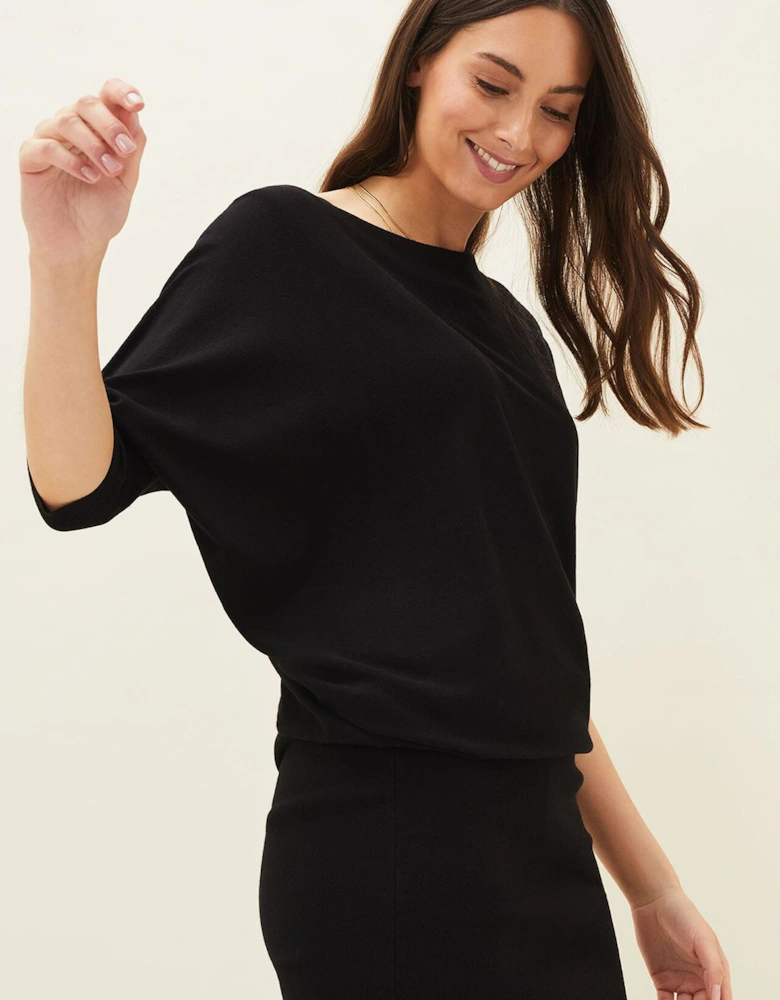 Becca Batwing Knitted Dress