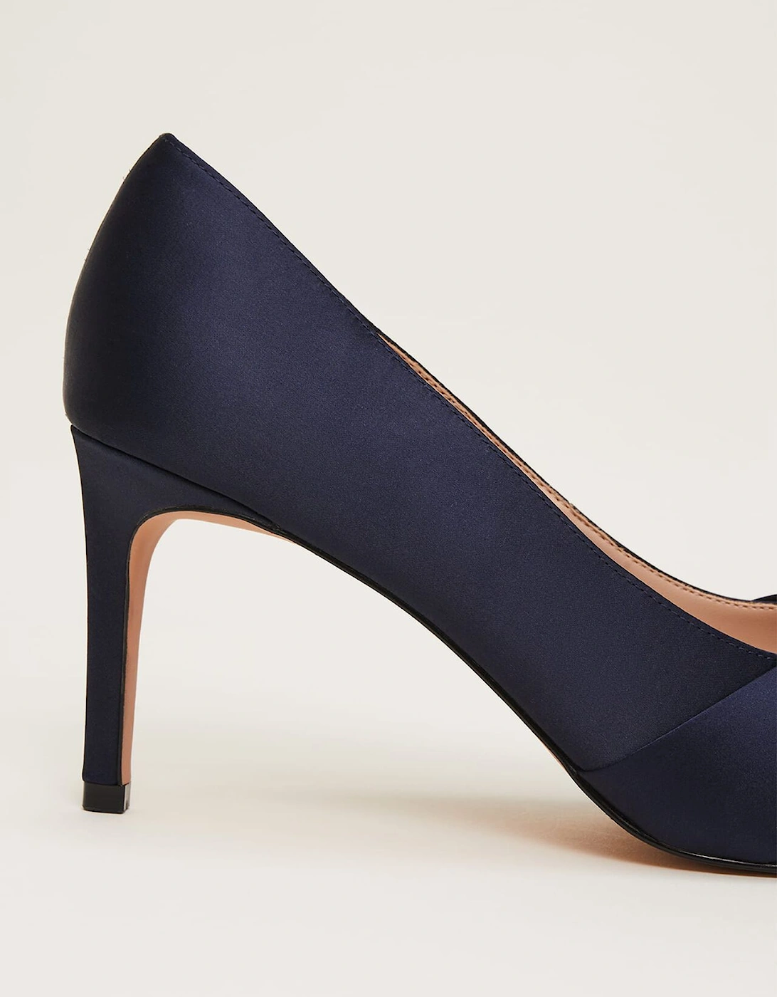 Satin Knot Front Court Shoe