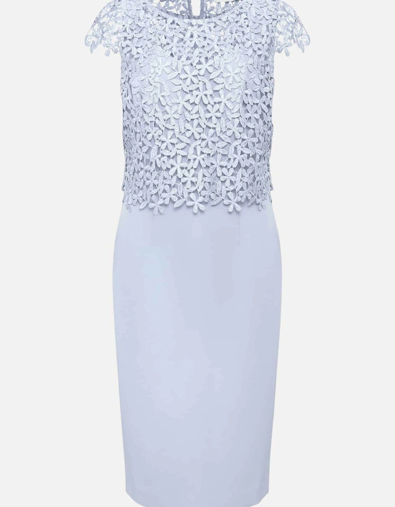 Daisy Lace Double Layer Dress