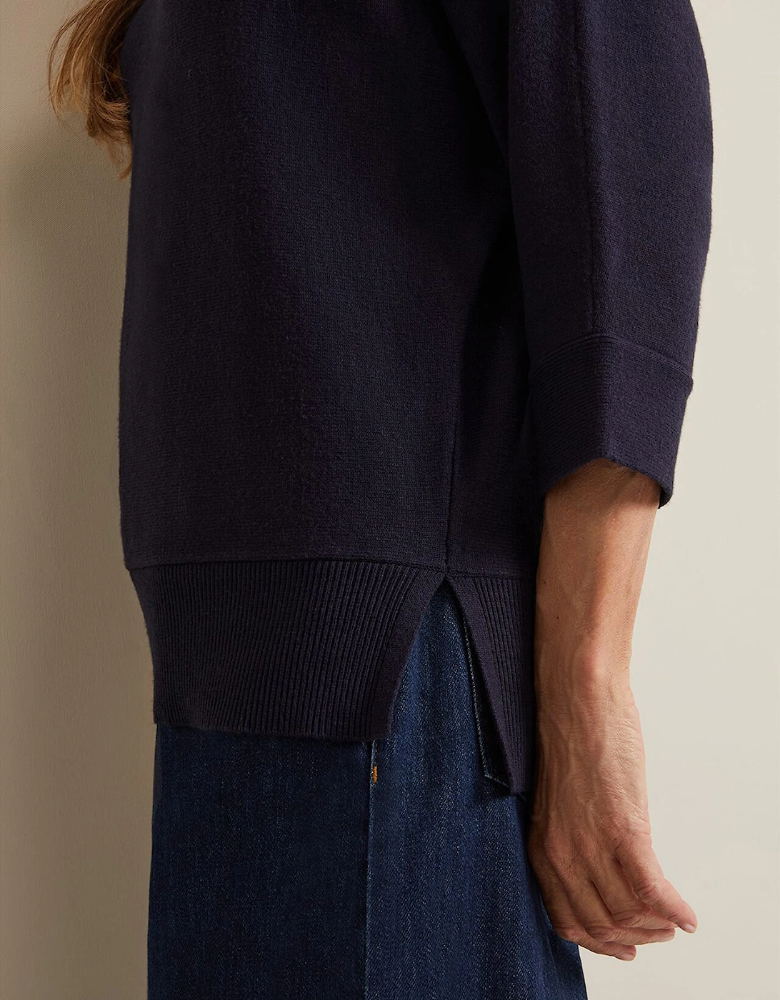 Salima Funnel Neck Jumper