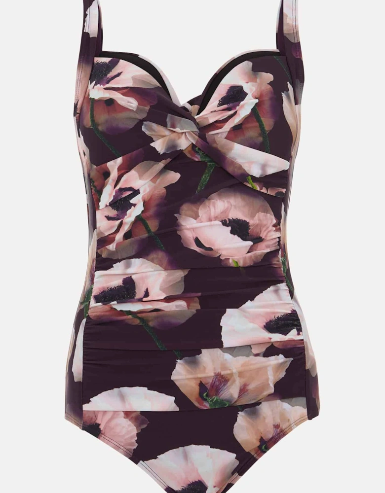 Poppy Print Swimsuit