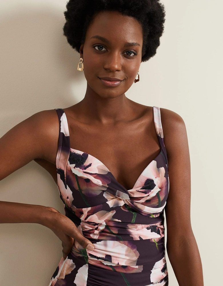 Poppy Print Swimsuit