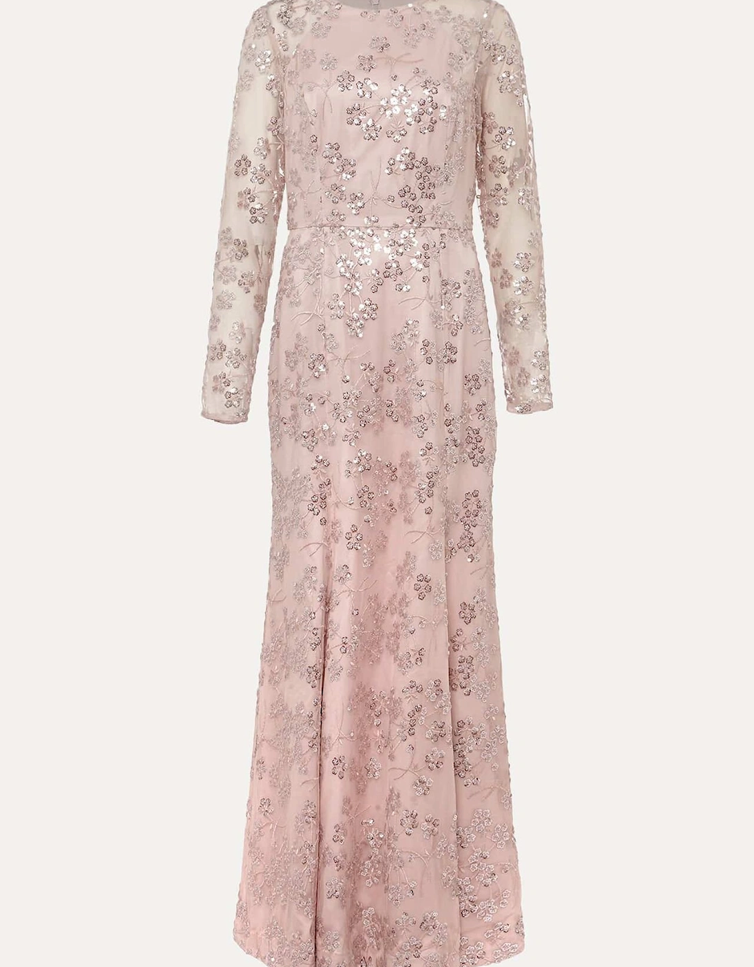 Natalya Sequin Floral Maxi Dress