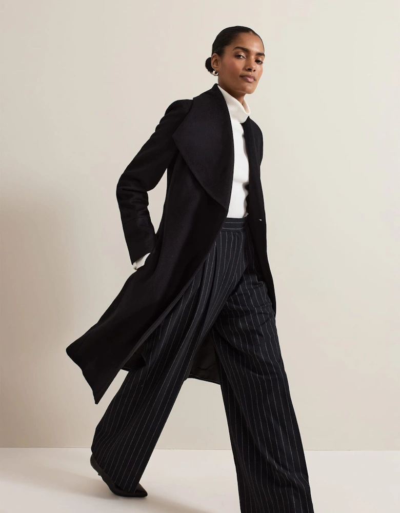 Nicci Wool Belted Coat