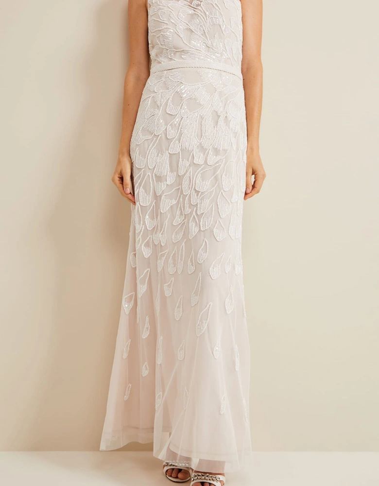 Ottilie Beaded Maxi Wedding Dress