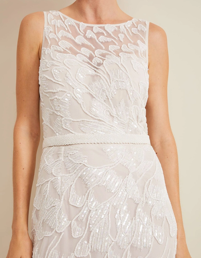 Ottilie Beaded Maxi Wedding Dress