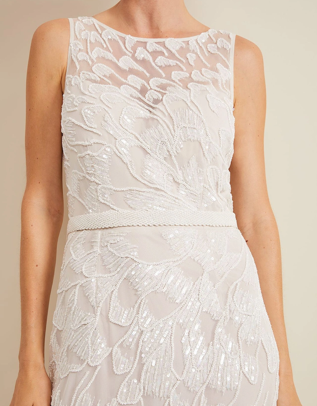 Ottilie Beaded Maxi Wedding Dress