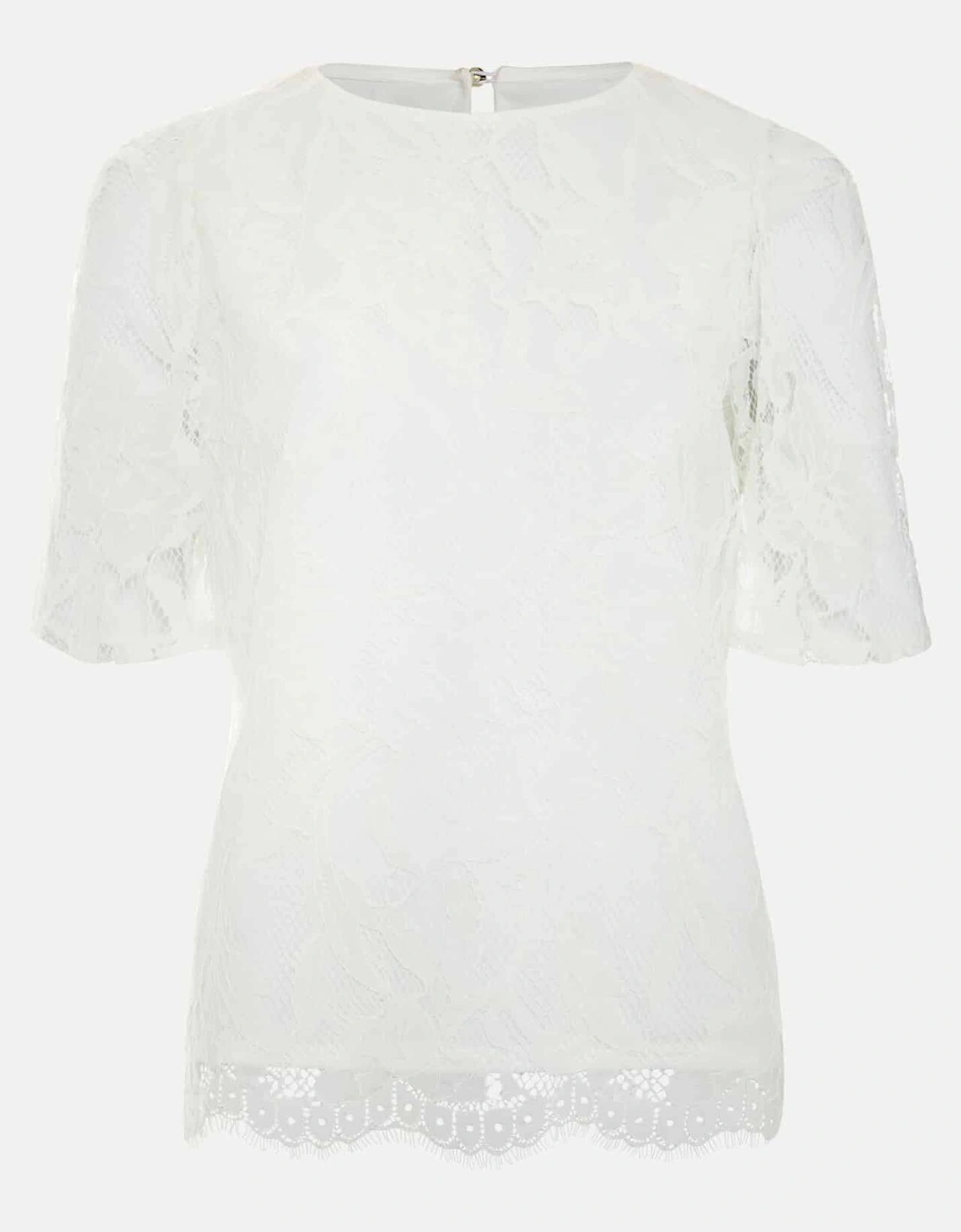 Kaycee Scallop Lace Top