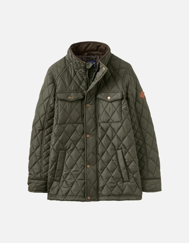 Boys Stafford Warm Quilt Padded Biker Style Jacket