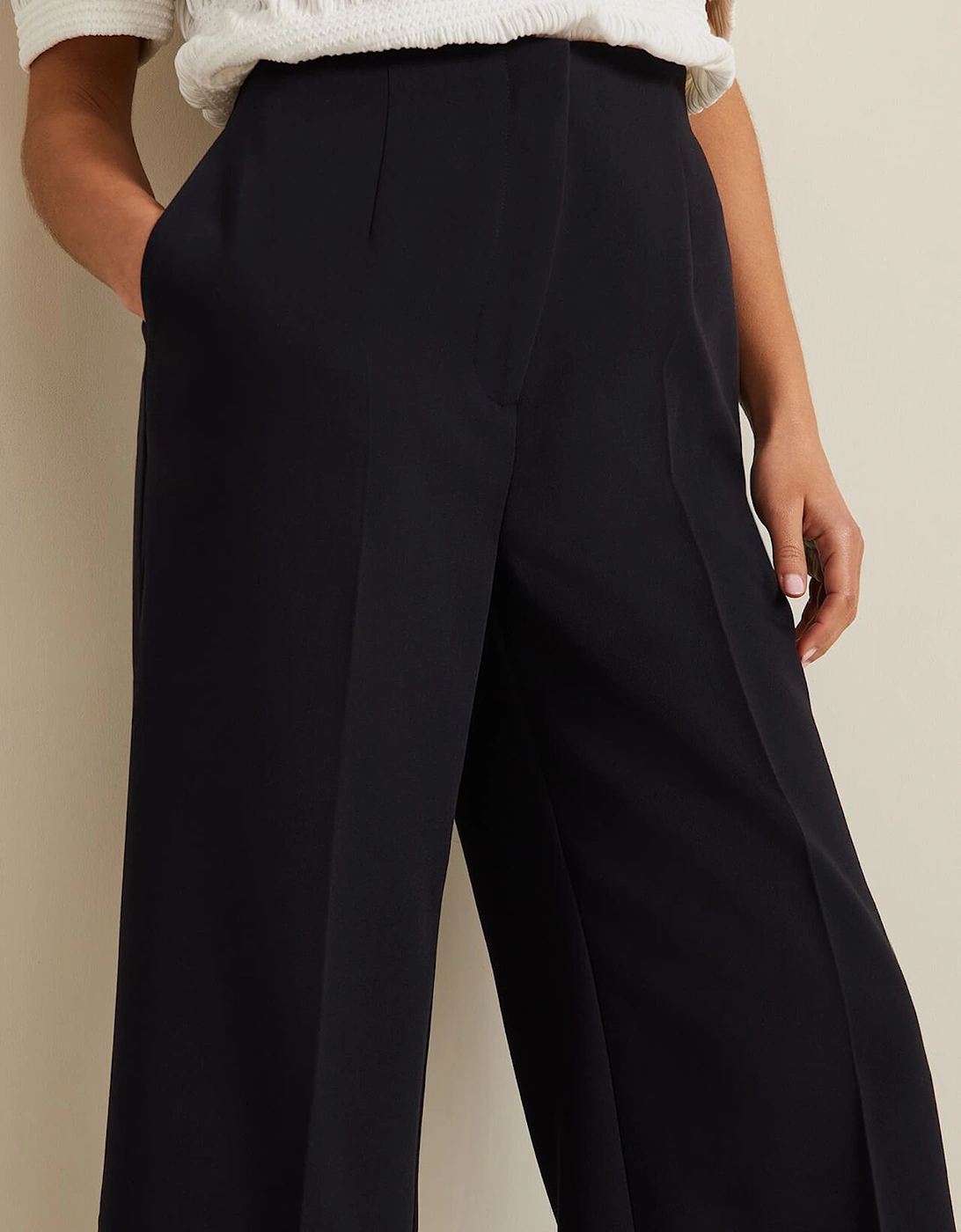 Petite Aubrielle Clean Crepe Culottes