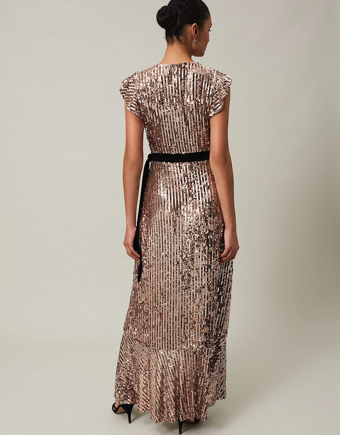 Enja Sequin Maxi Dress