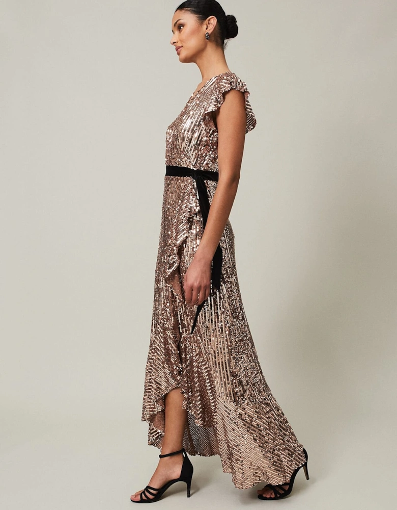 Enja Sequin Maxi Dress