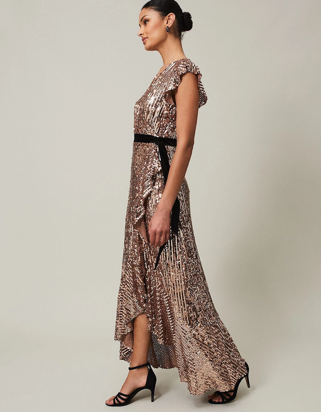 Enja Sequin Maxi Dress