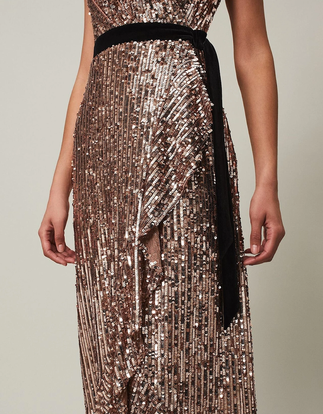 Enja Sequin Maxi Dress