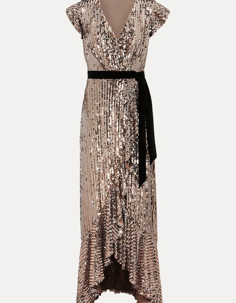 Enja Sequin Maxi Dress