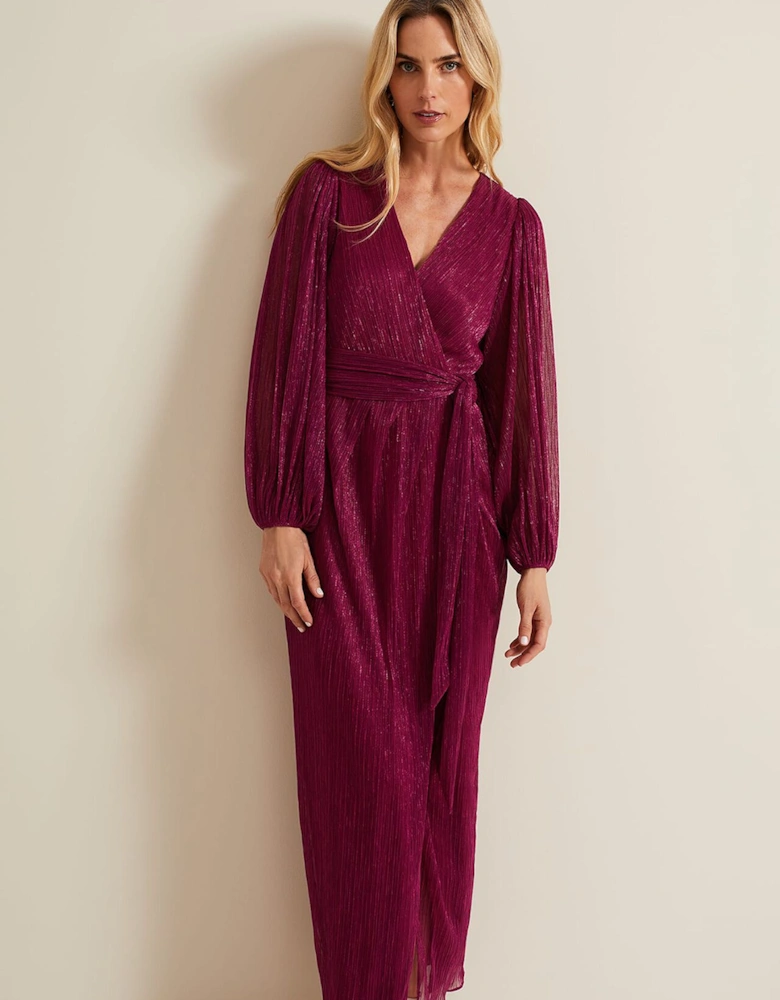 Brielle Wrap Maxi Dress