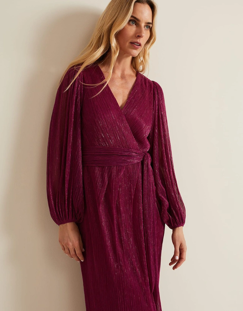 Brielle Wrap Maxi Dress