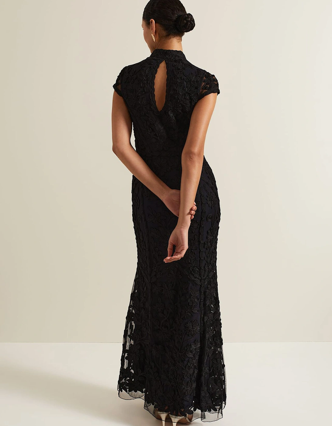 Wenda Tapework Maxi Dress
