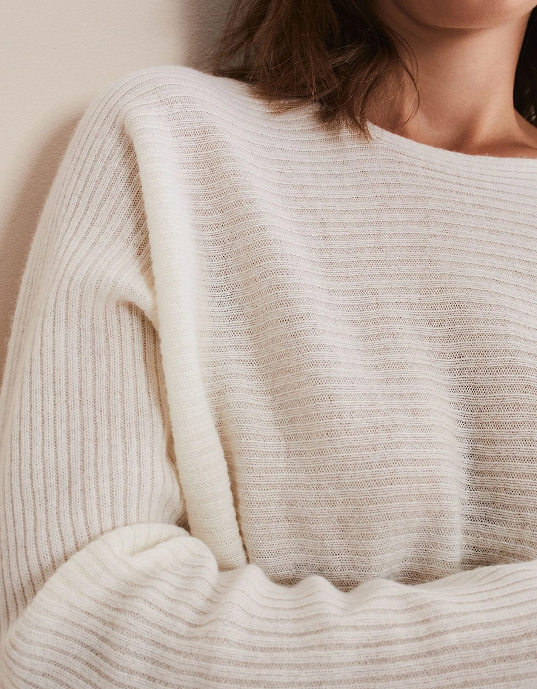 Isabella Ripple Wool Cashmere Jumper