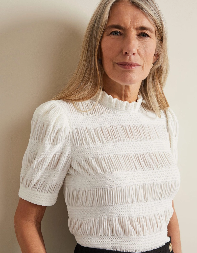 Samiha Textured Top