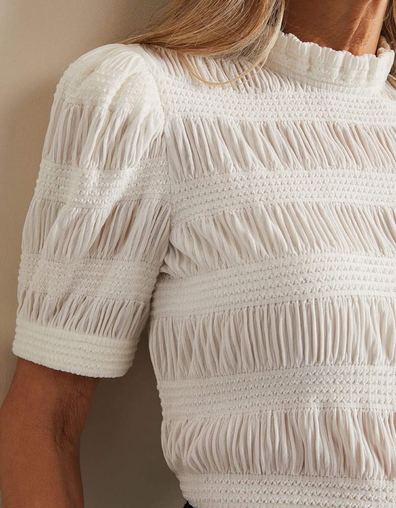 Samiha Textured Top