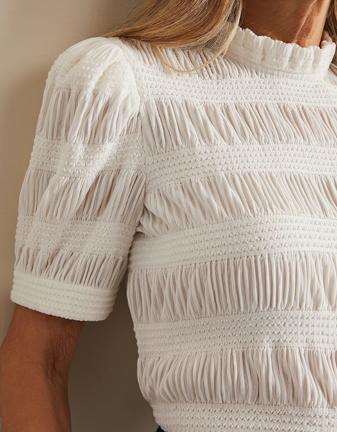 Samiha Textured Top