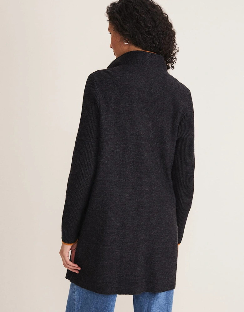 Byanca Zip Knit Coat