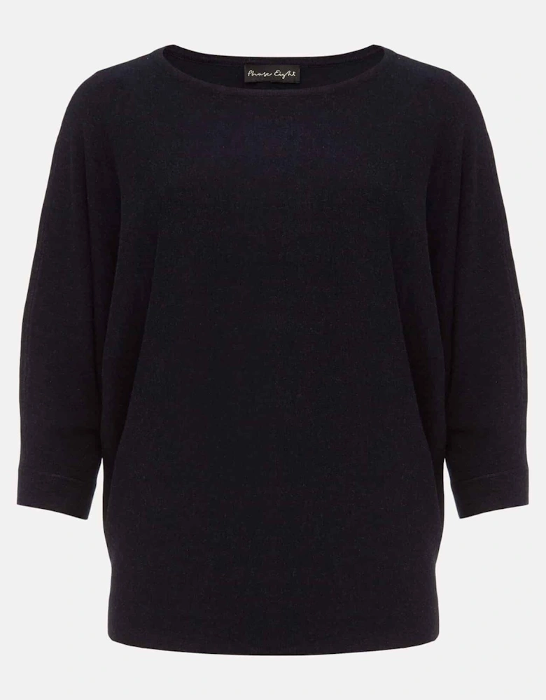 Cristine Batwing Fine Knit Jumper