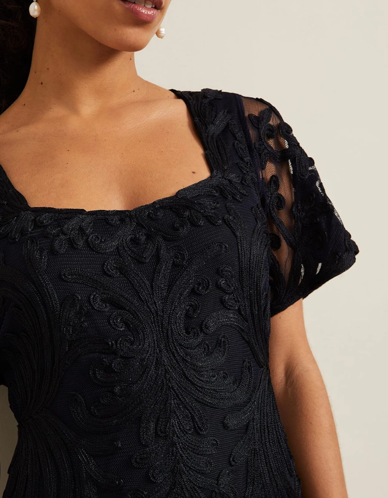 Petite Matilda Tapework Midi Dress