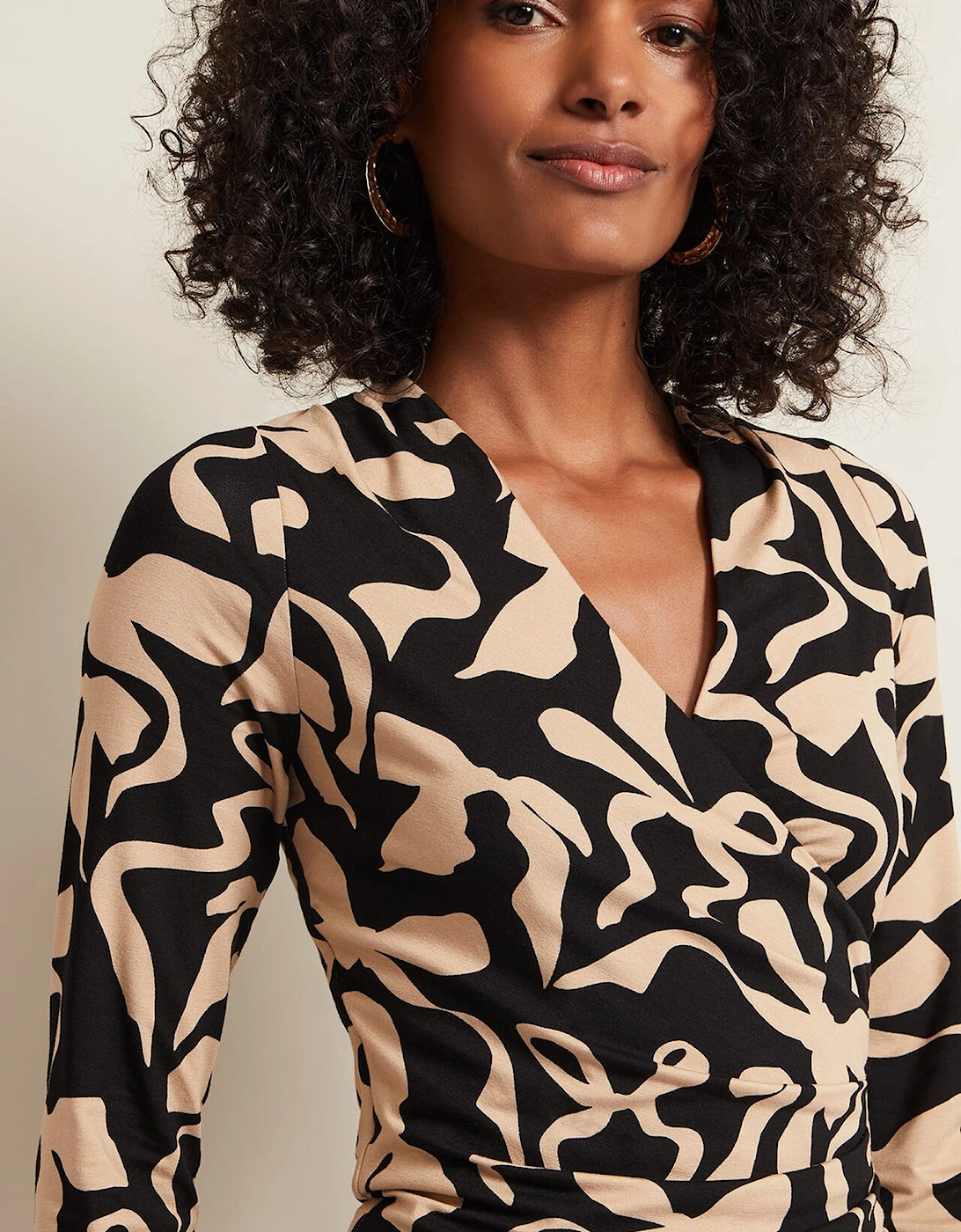 Brooke Jersey Bow Bodycon Midi Dress