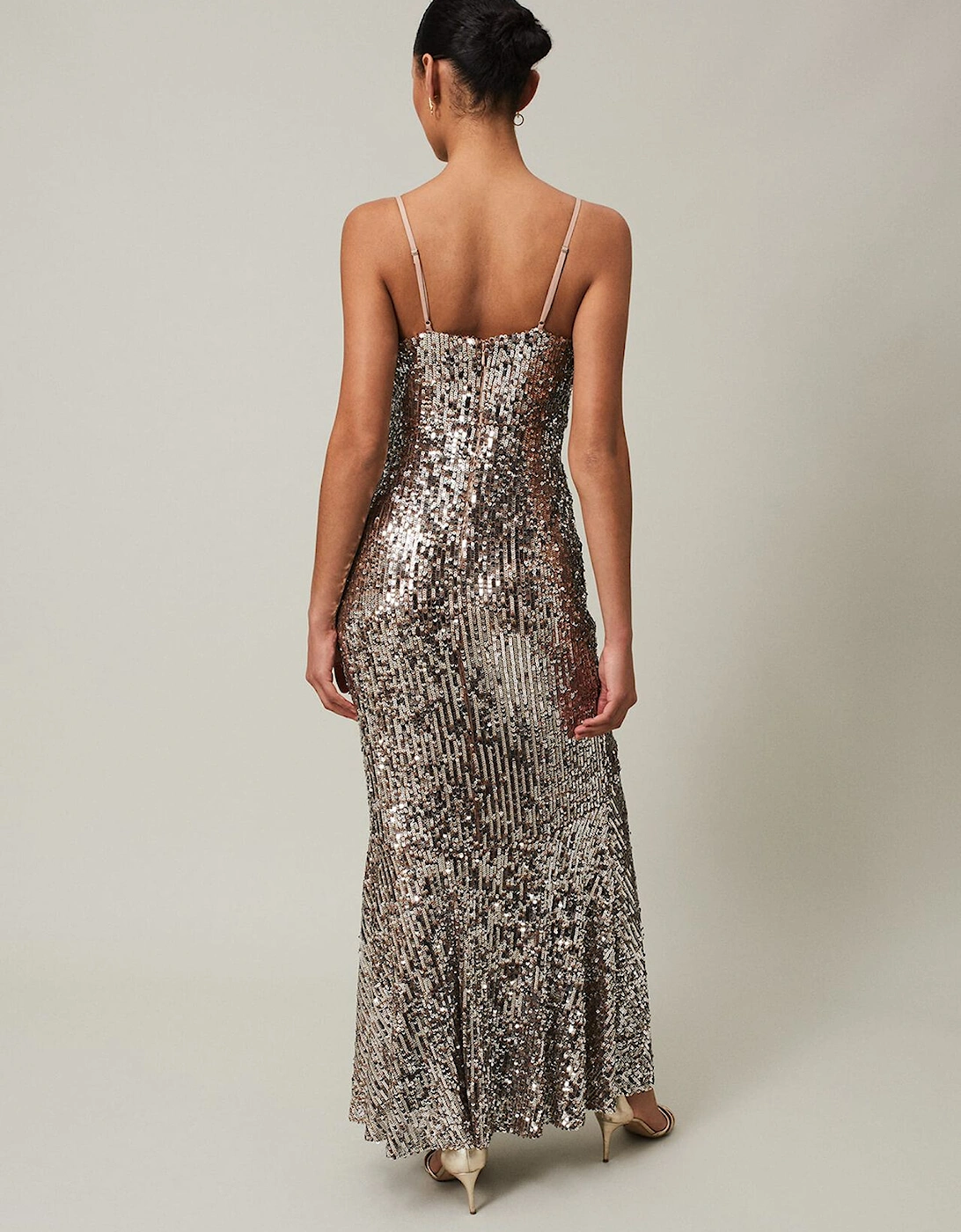 Thalia Sequin Maxi Dress