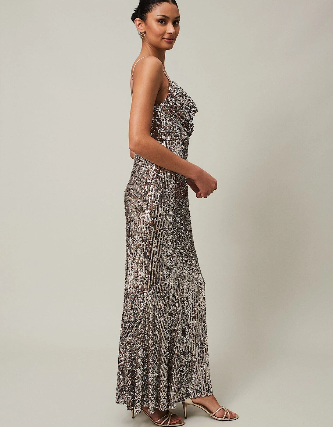 Thalia Sequin Maxi Dress