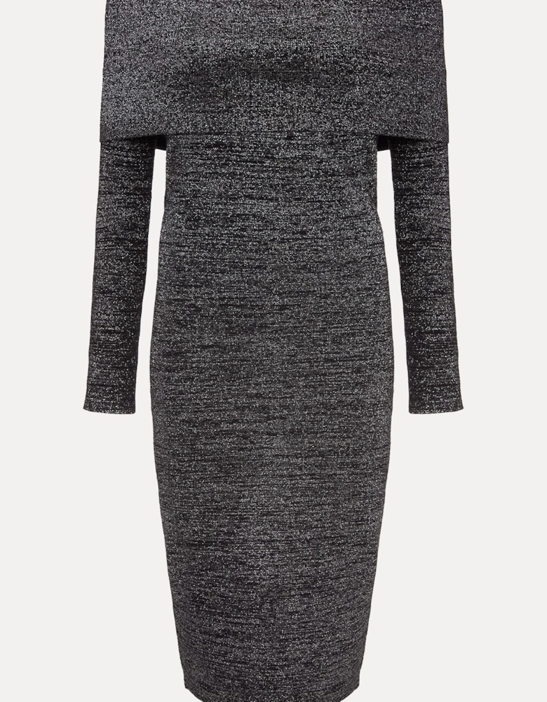 Heidi Knitted Bardot Dress