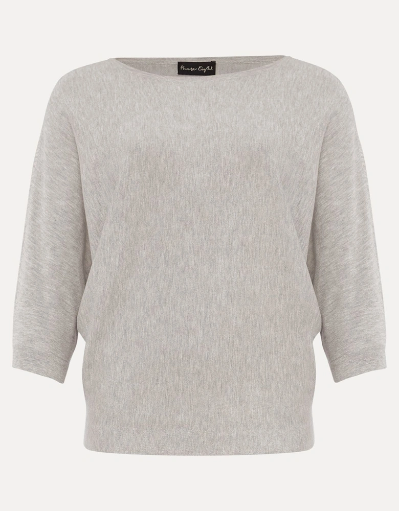 Cristine Batwing Fine Knit Jumper