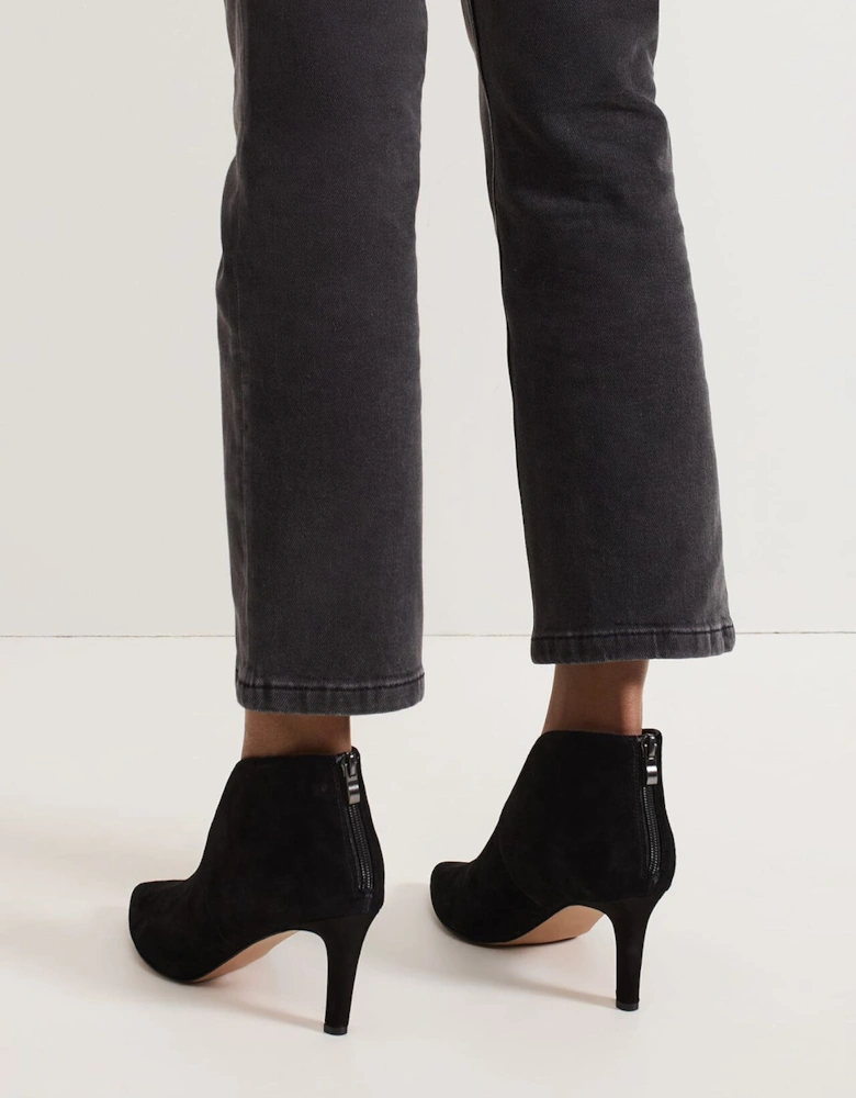 Cut Out Heeled Boots