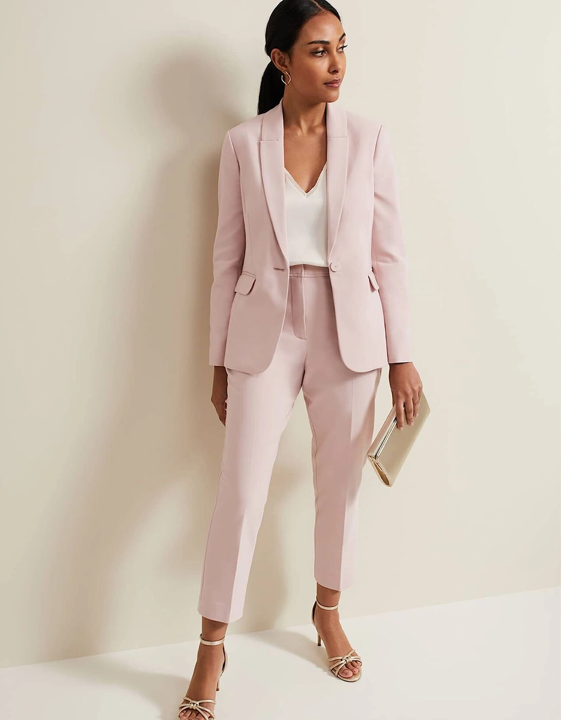 Petite Ulrica Tapered Suit Trouser