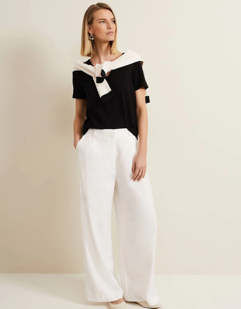 Elspeth V Neck Top