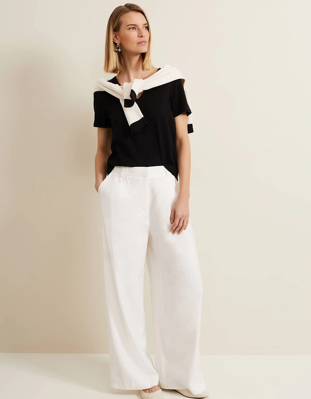 Elspeth V Neck Top
