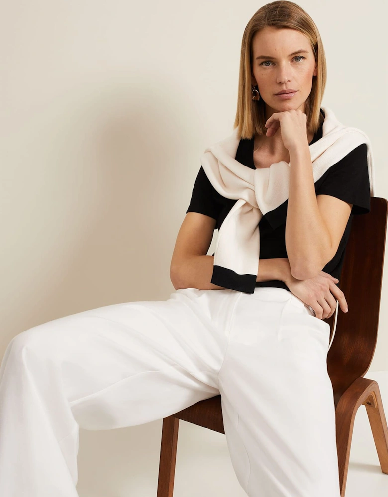 Elspeth V Neck Top
