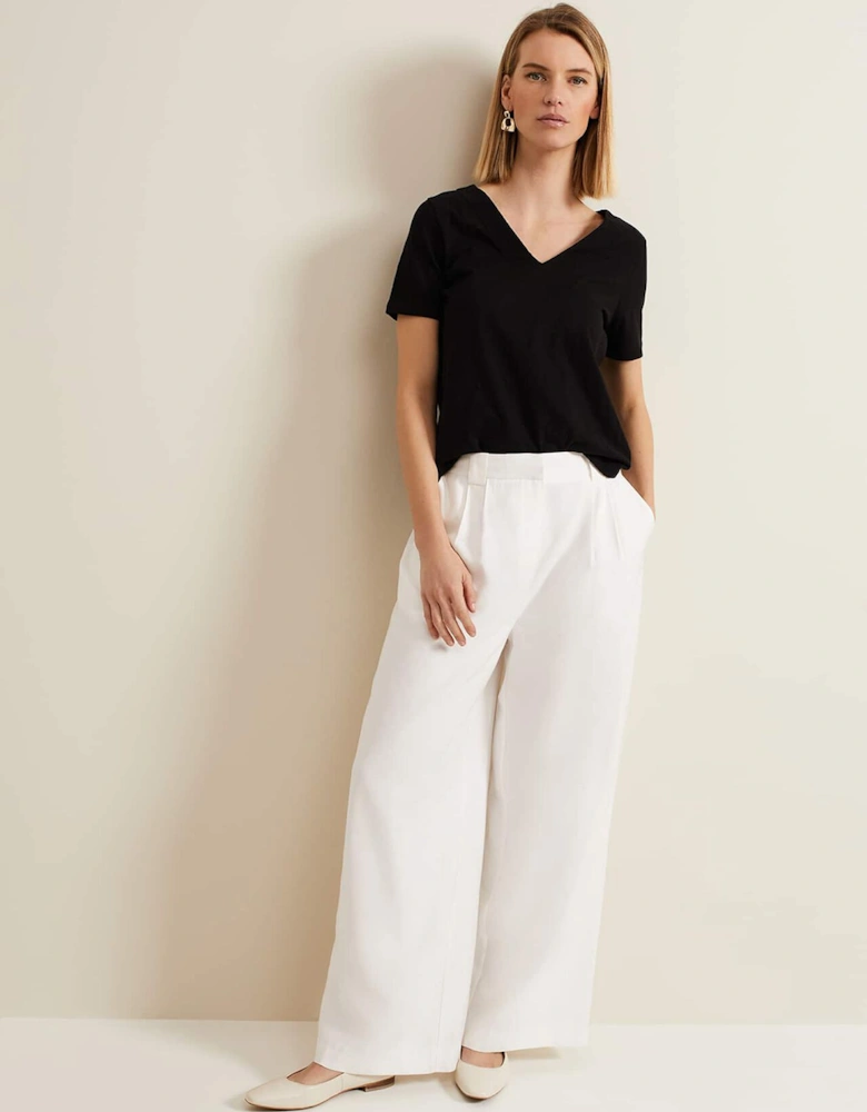 Elspeth V Neck Top
